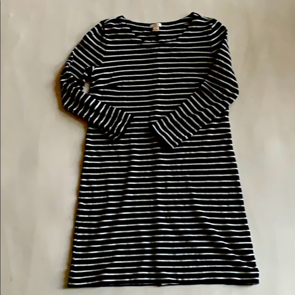 J crew stripped dress